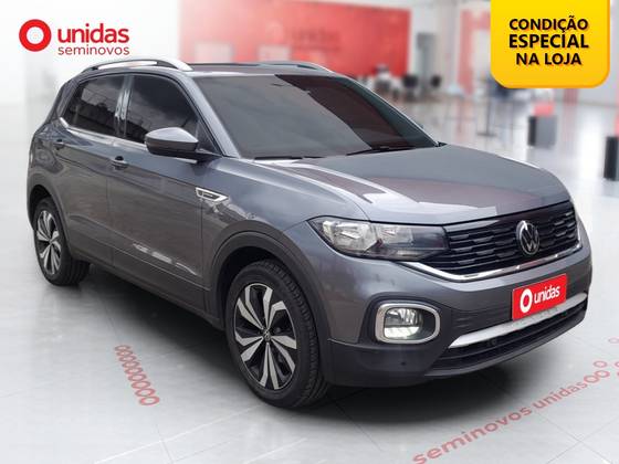 VOLKSWAGEN T-CROSS 1.4 250 TSI TOTAL FLEX HIGHLINE AUTOMÁTICO VOLKSWAGEN T-CROSS 1.4 250 TSI TOTAL FLEX HIGHLINE AUTOMÁTICO